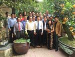 Chủ tịch nước Trương Tấn Sang gặp mặt bà con họ Trương Việt Nam tại nhà riêng