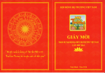 GIẤY MỜI THAM DỰ ĐẠI HỘI ĐẠI BIỂU HỌ TRƯƠNG VIỆT NAM LẦN THỨ HAI