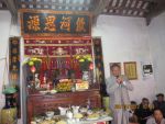 PGS.TS. Trương Quốc Bình dự lễ Dâng hương Giỗ Tổ họ Trương tại Làng Xuân Canh, Đông Anh, Hà Nội.